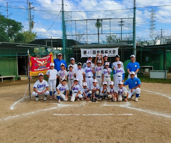 会長杯大会　ジュニア準優勝☆